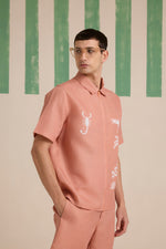 Verano Printed Linen Shirt