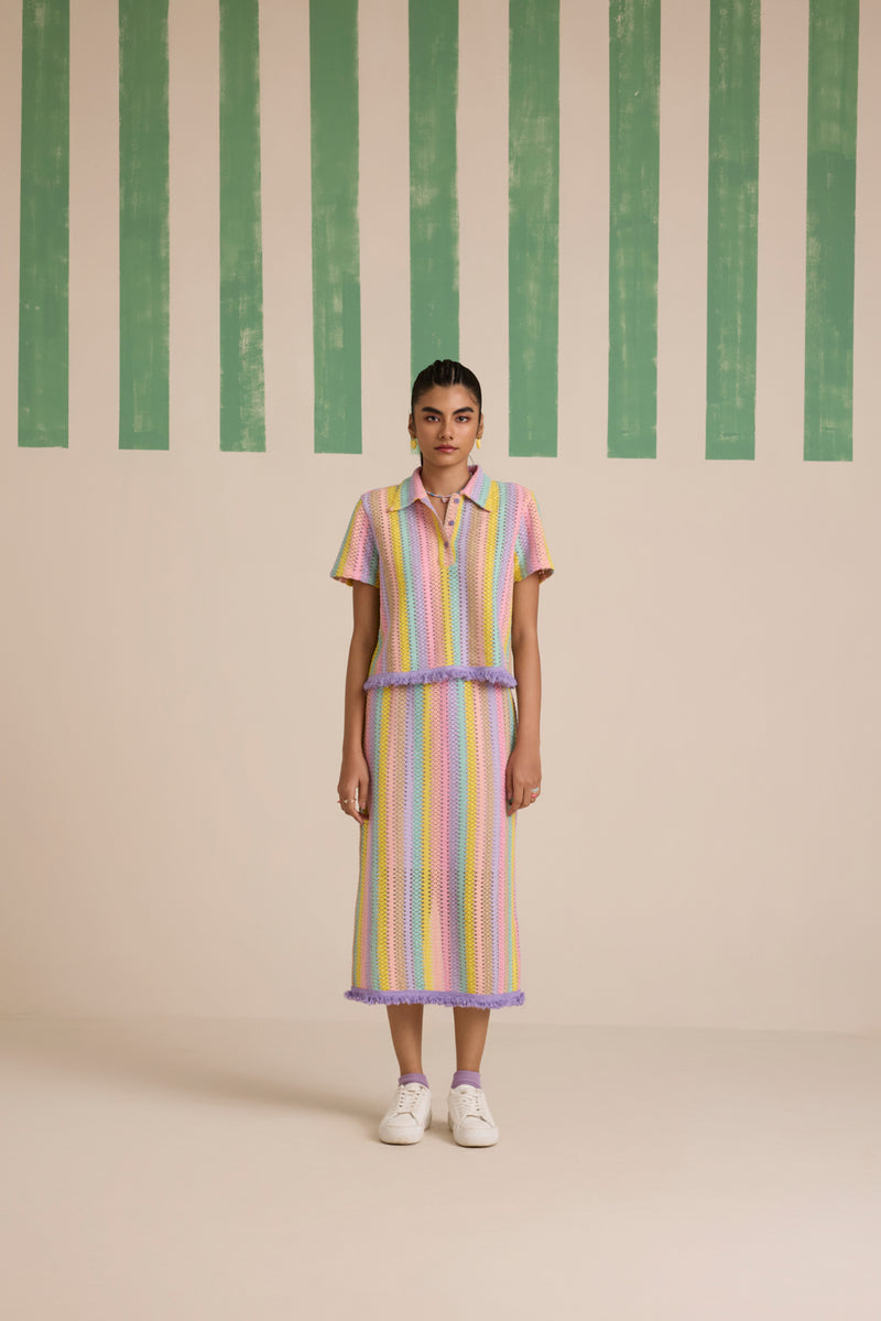 Cassata Swirl Skirt Co-ord Set