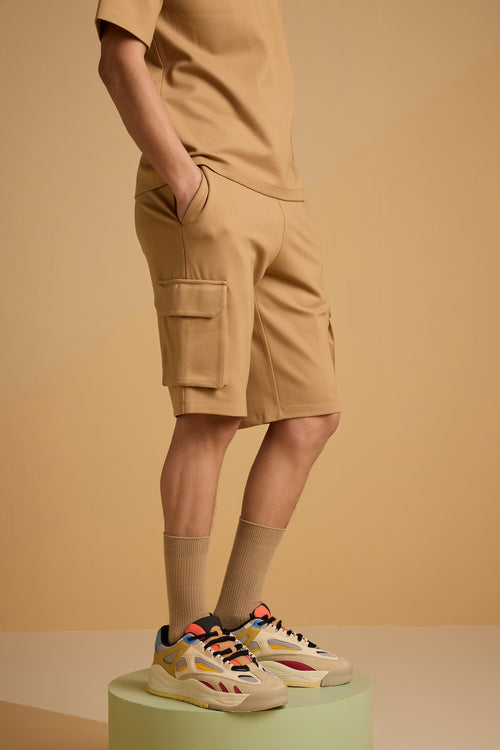 Sunlit Caramel Oasis Shorts