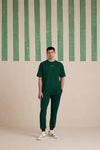Ride the waves T-Shirt - Warm Green