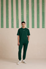 Ride the waves T-Shirt - Warm Green