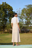 Stracciatella Strappy Crochet  Dress