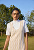 Stracciatella Strappy Crochet  Dress