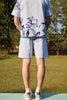 Rosette Stripe Shorts
