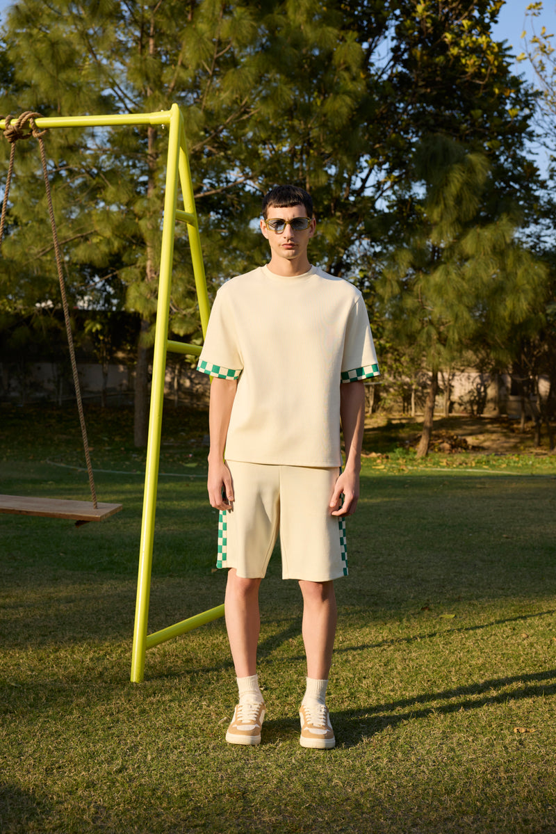 Heritage Grid Shorts Co-ord Set