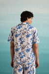 Floral Odyssey Shirt - Irish Blue