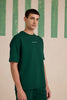 Ride the waves T-Shirt - Warm Green