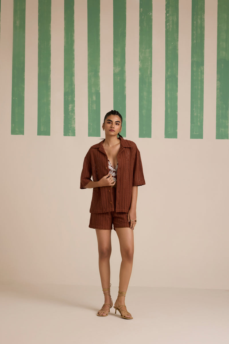 Cacao Weave Co-ord Set