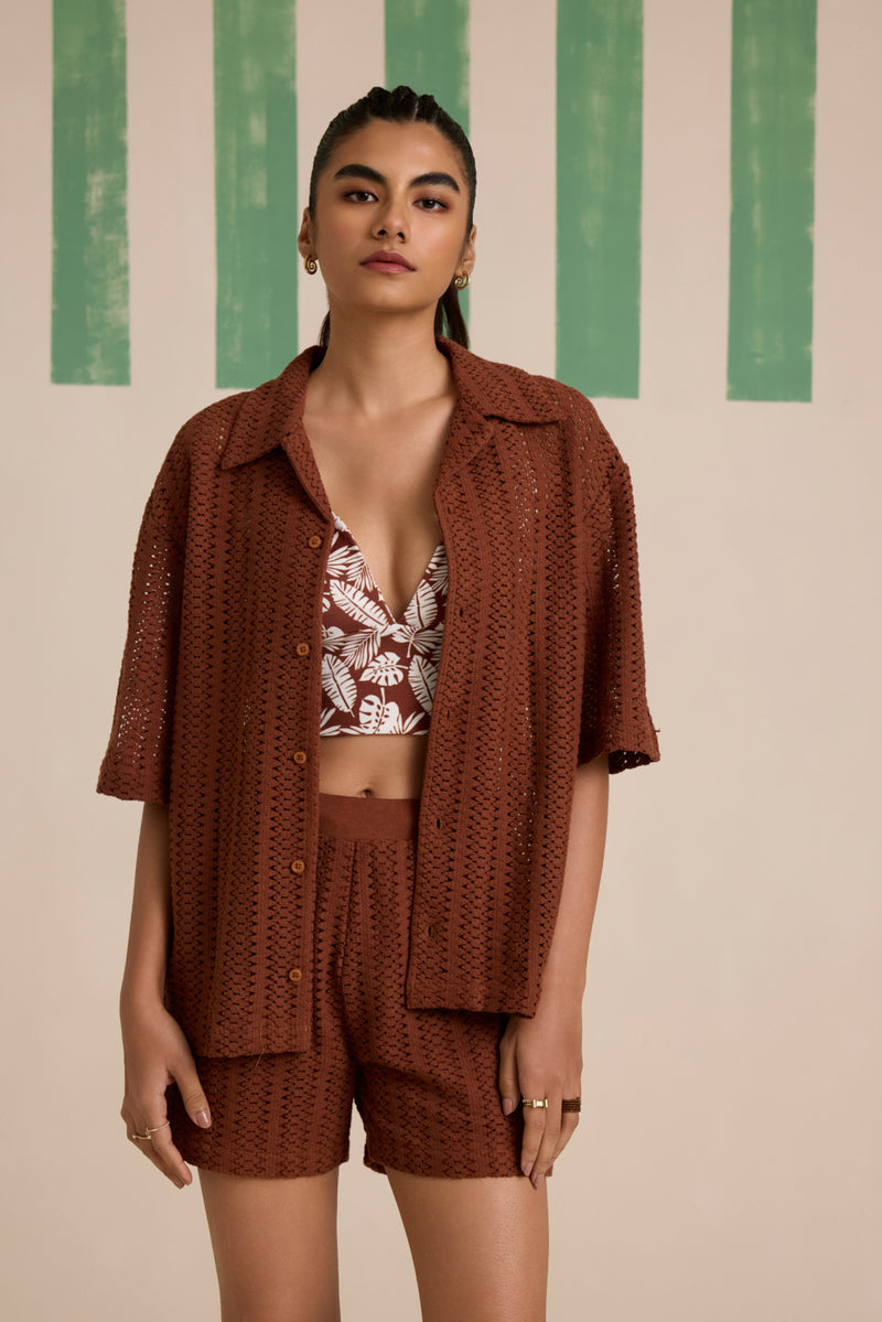 Cacao Weave Co-ord Set