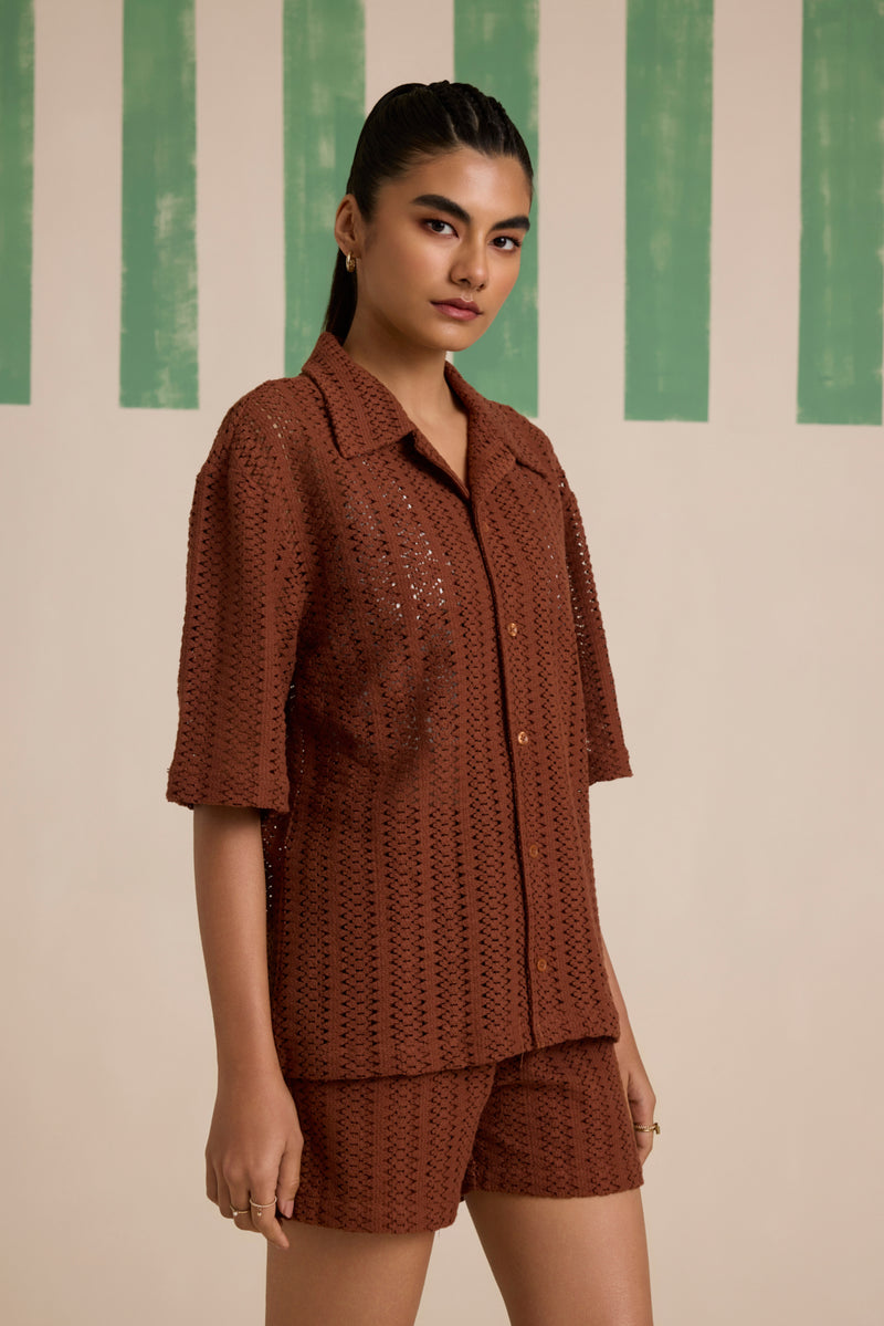 Cacao Weave Co-ord Set