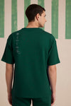 Ride the waves T-Shirt - Warm Green