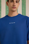Ride the waves T-shirt - Cobalt Blue