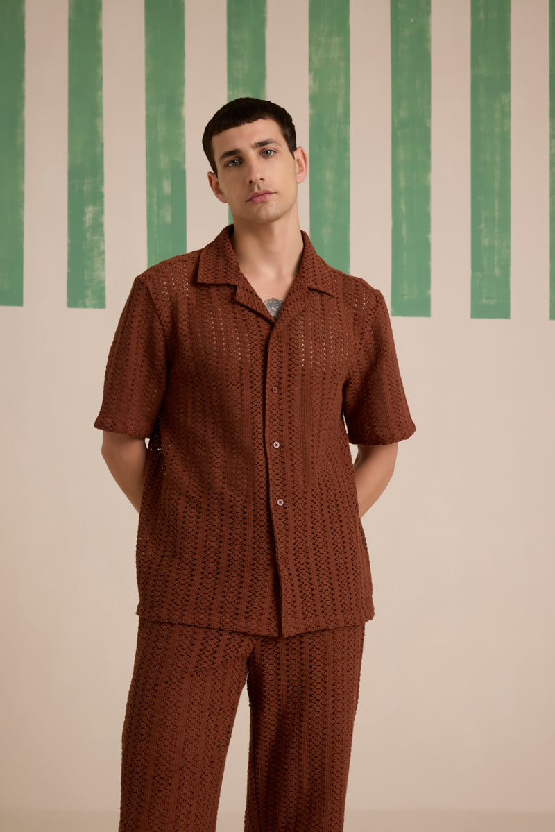 Heir'loom Crochet Shirt