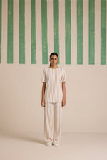 Latte Stride Sleeve Top
