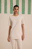 Latte Stride Sleeve Top