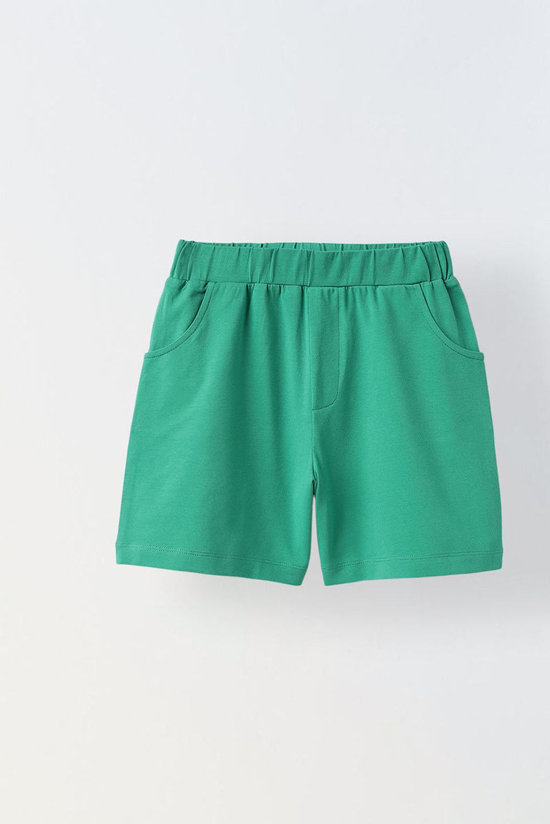 Spunkies Boys Polo Everyday Play Sets- Green