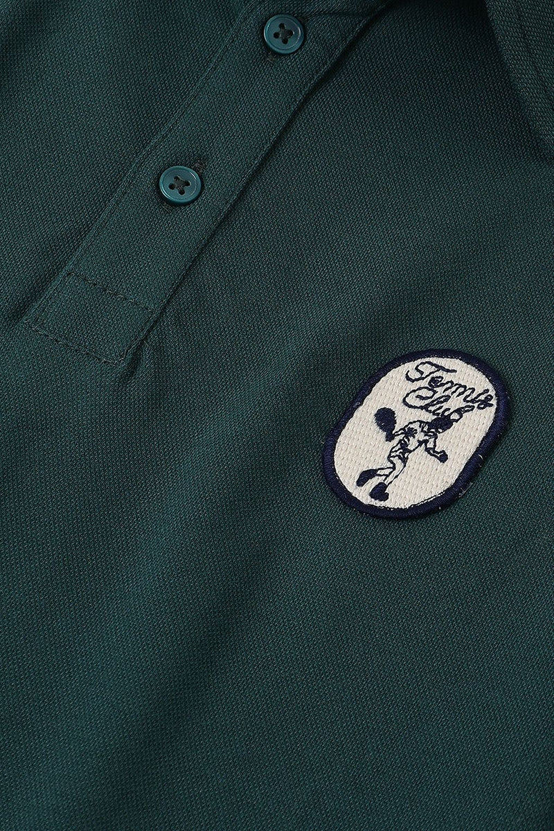 Spunkies Boys Green Polo T-Shirt