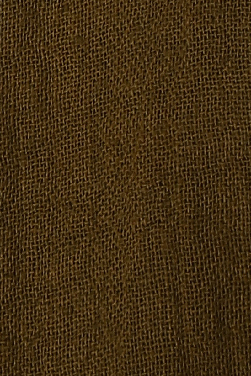Spunkies Brown Bow Cotton Gauze Dress