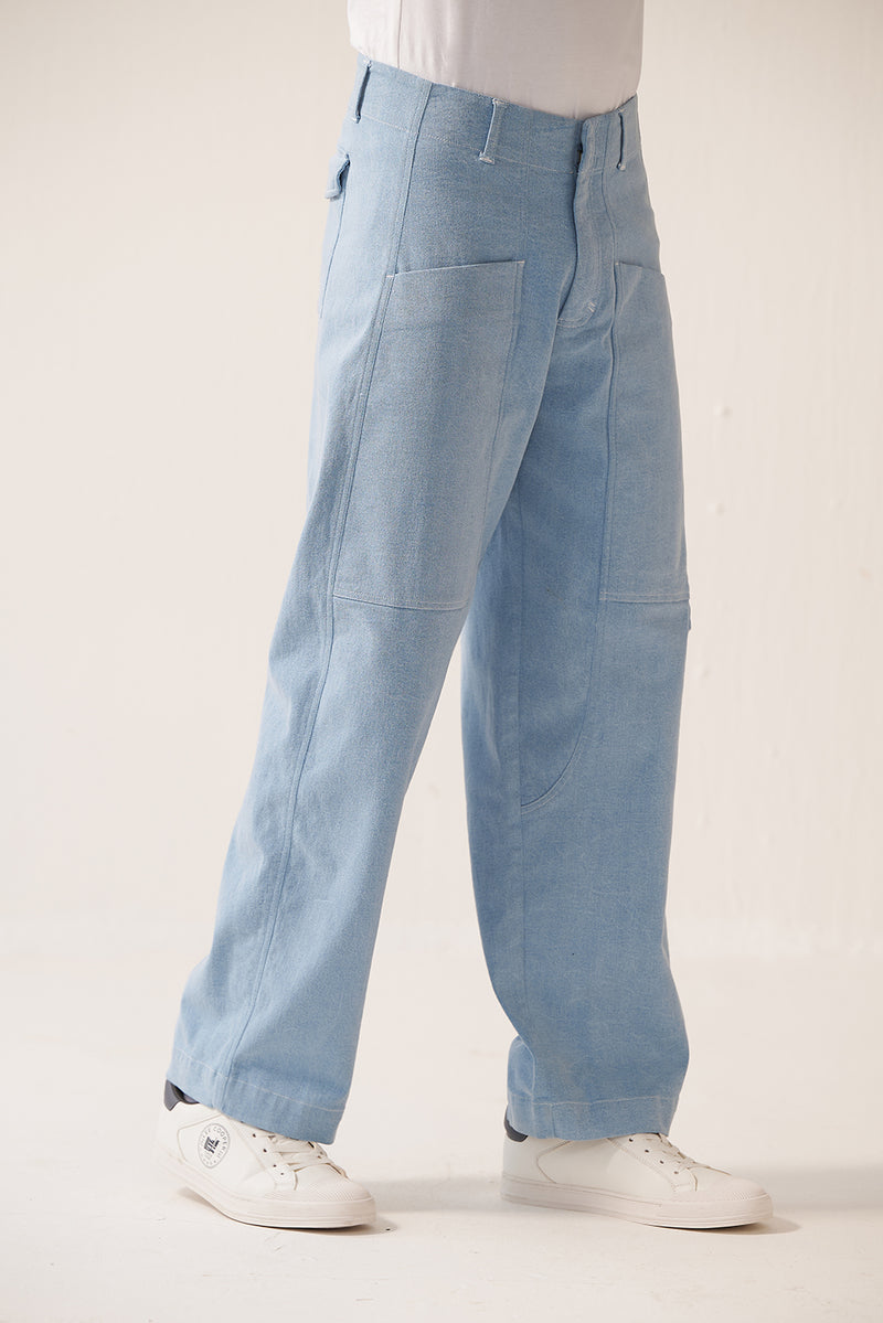 Powder Blue Pants