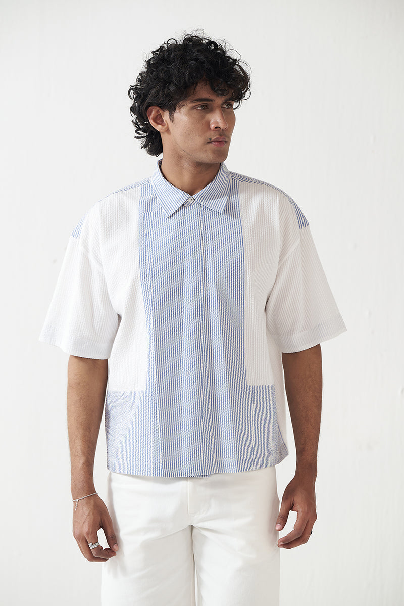 Coastal Panel Wrap Shirt