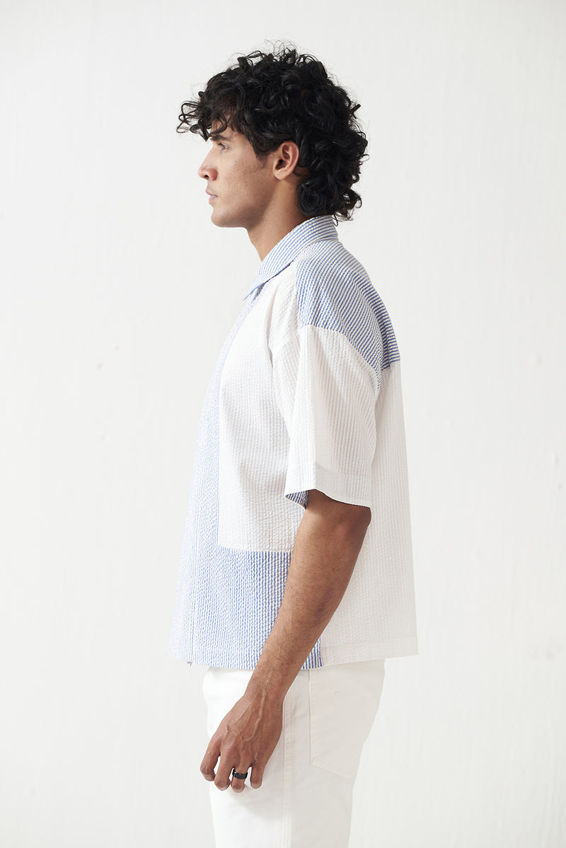 Coastal Panel Wrap Shirt