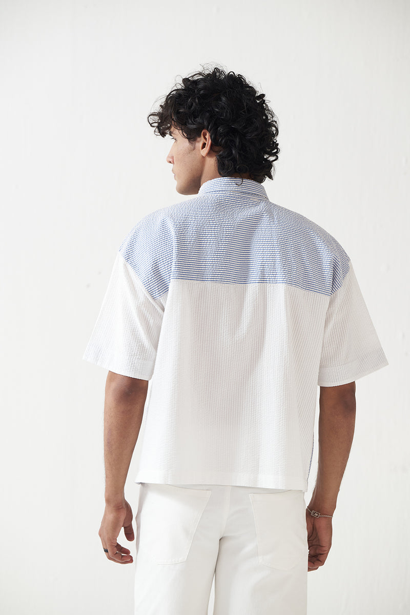 Coastal Panel Wrap Shirt