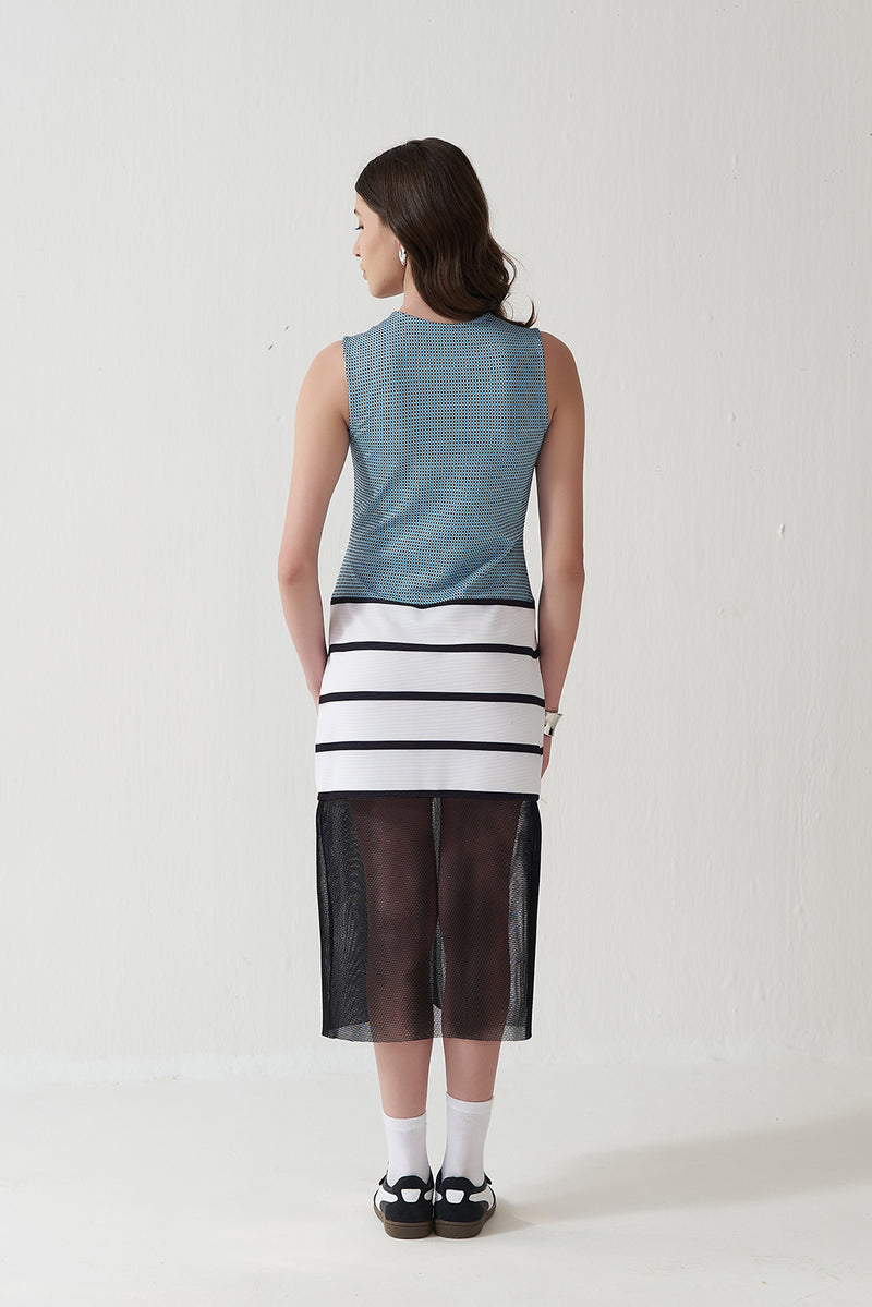 Court Side Stripe Dress