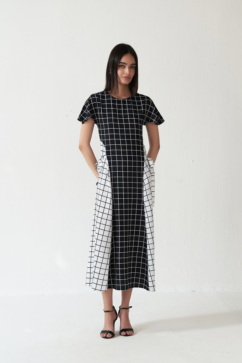 Noir Outline Edit Dress