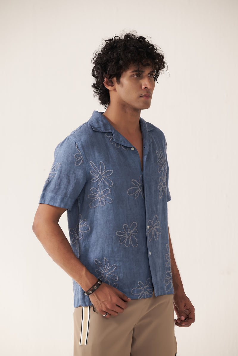 Indigo Garden Shirt