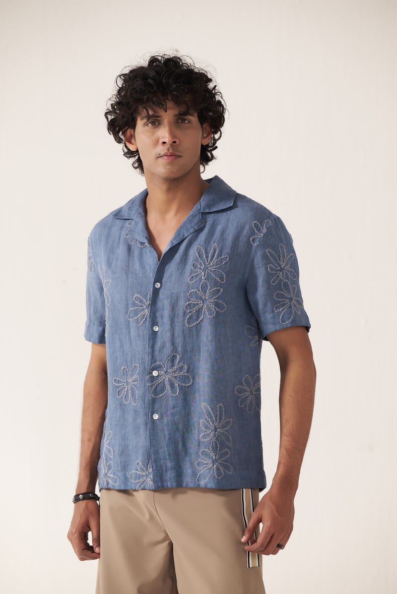 Indigo Garden Shirt