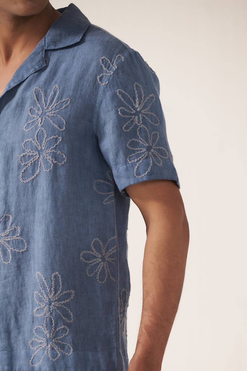 Indigo Garden Shirt
