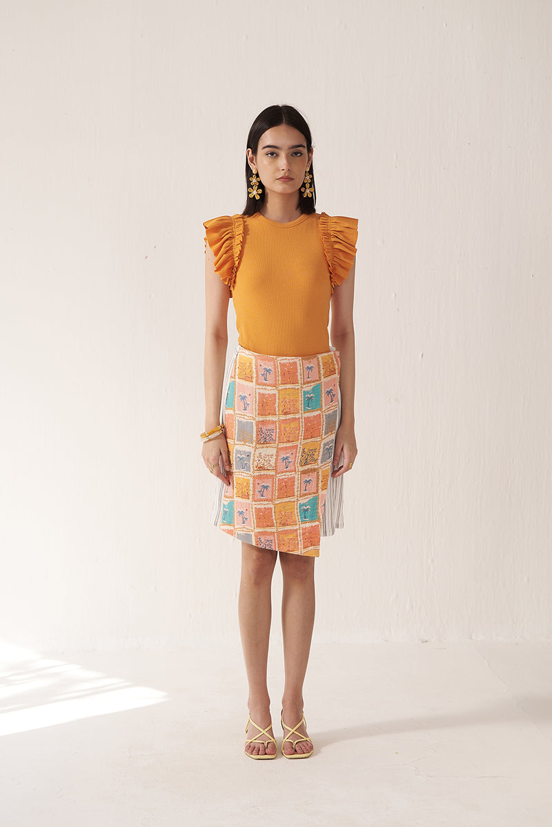 Rustic Puzzle Skirt