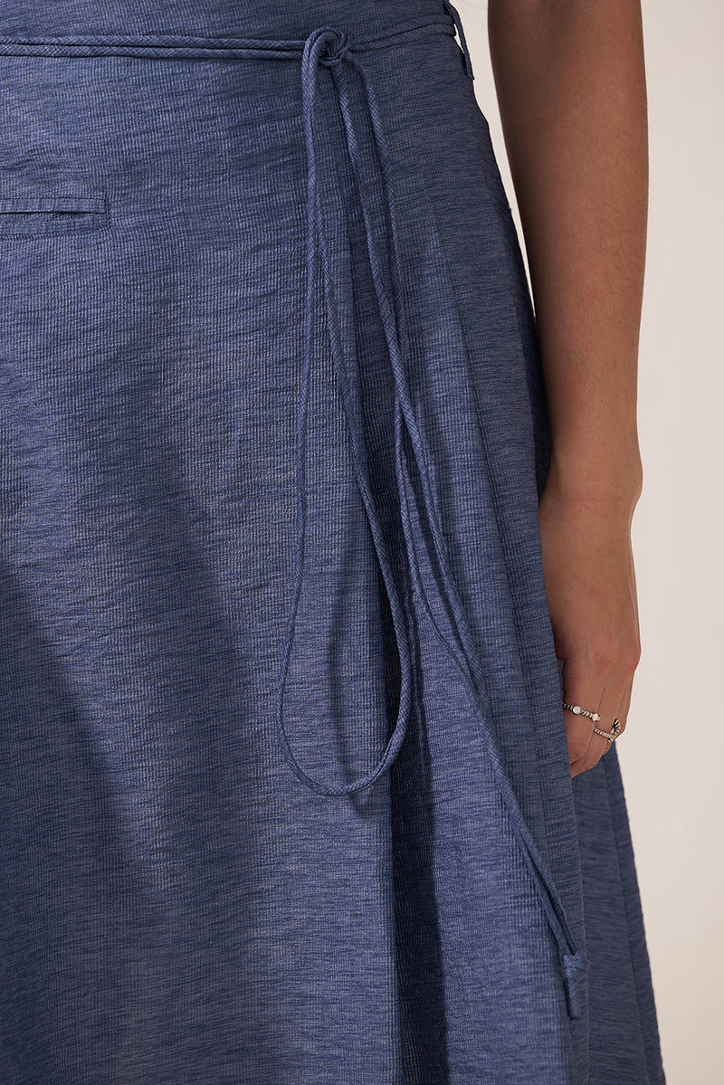 Navy Raffle Affair Skirt