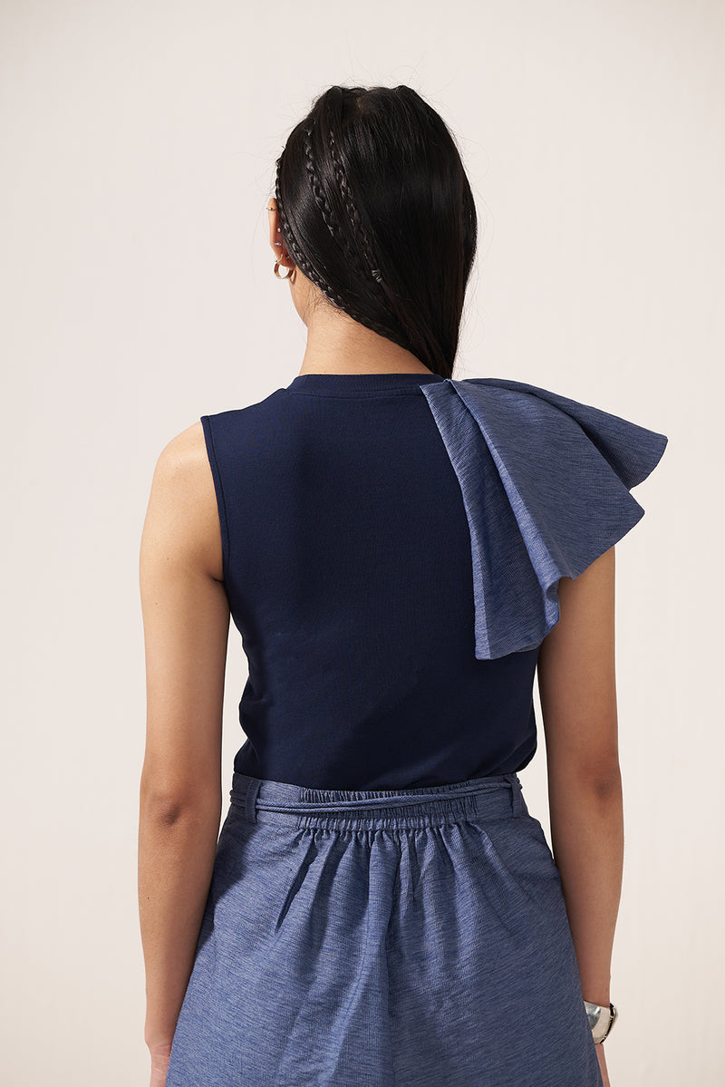 Navy Raffle Affair Co-ord Set