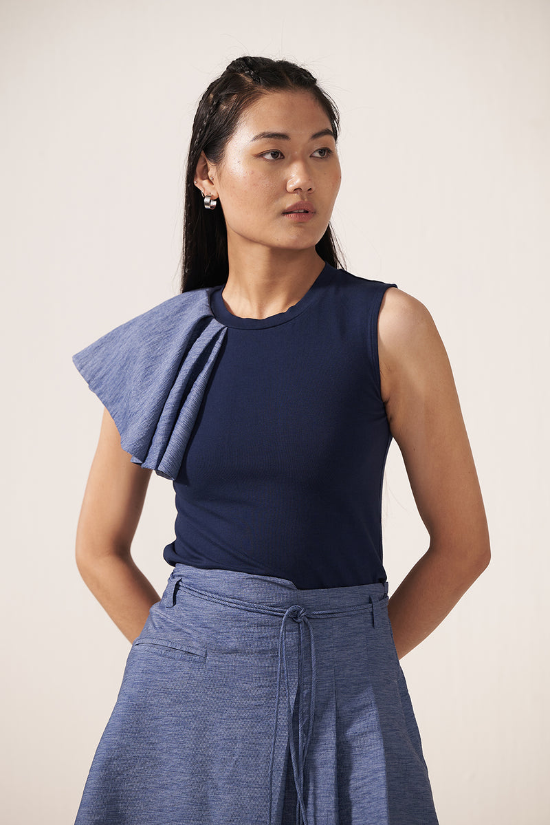 Navy Raffle Affair Co-ord Set