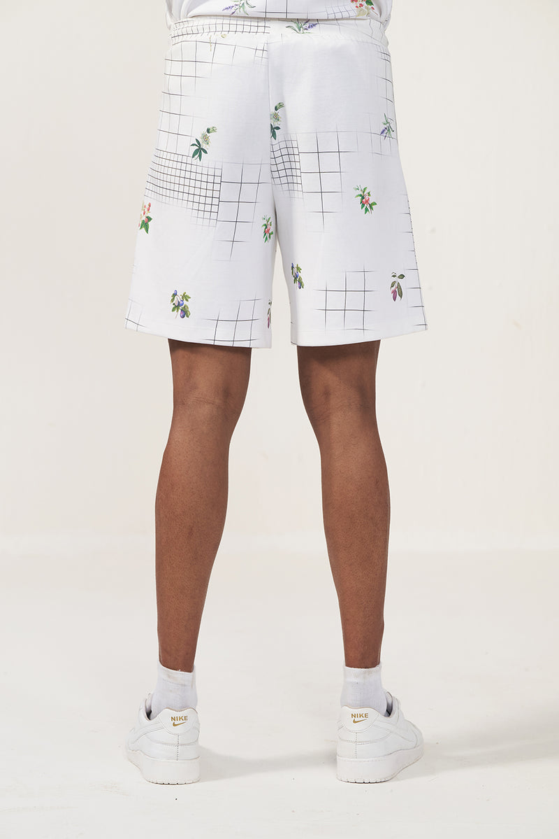 Blossom Grid Shorts
