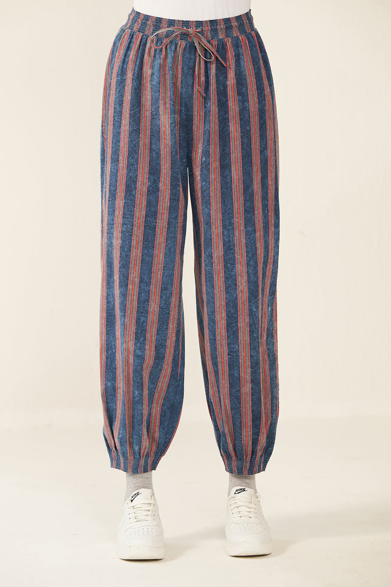 Dreamline Red Striped Women's Jogger