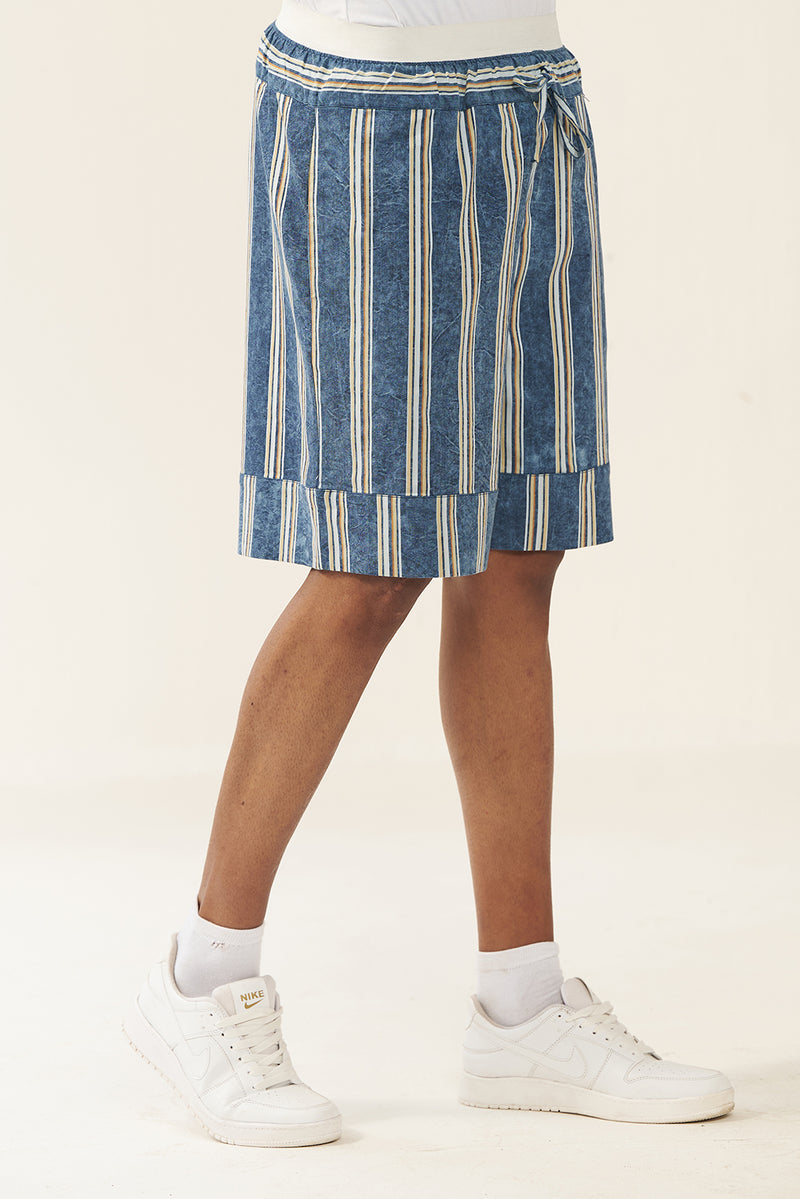 DREAMLINE YELLOW STRIPES MEN’S SHORTS