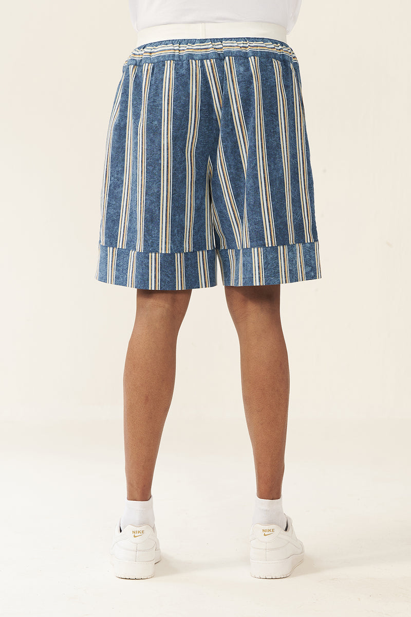 DREAMLINE YELLOW STRIPES MEN’S SHORTS
