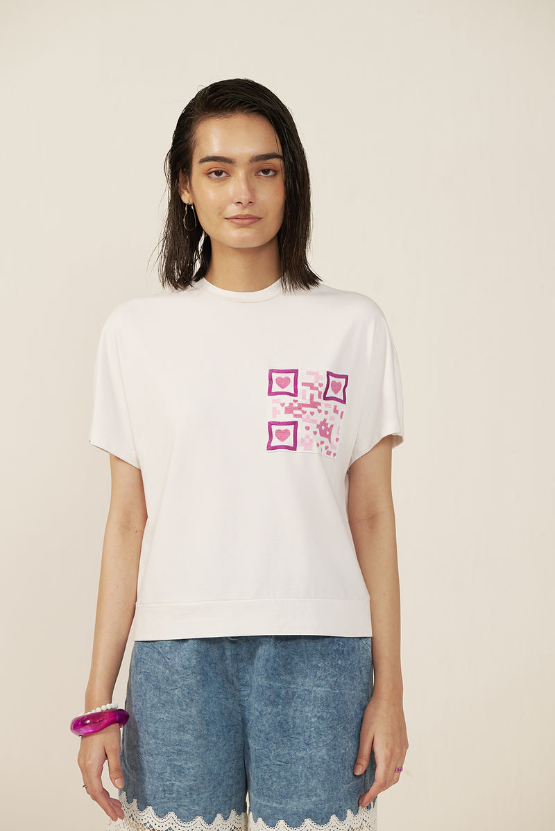 Love Barcode She Tee