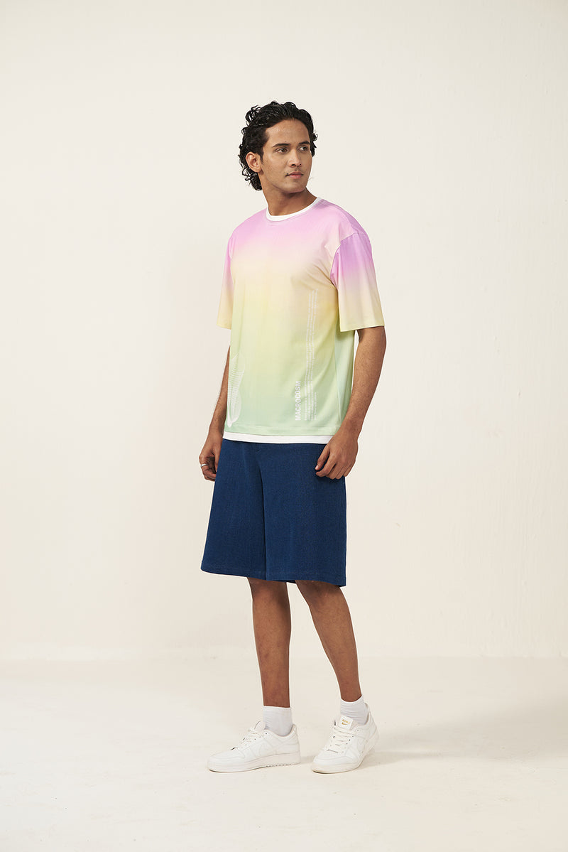 Aurora Flow Oversized Tee