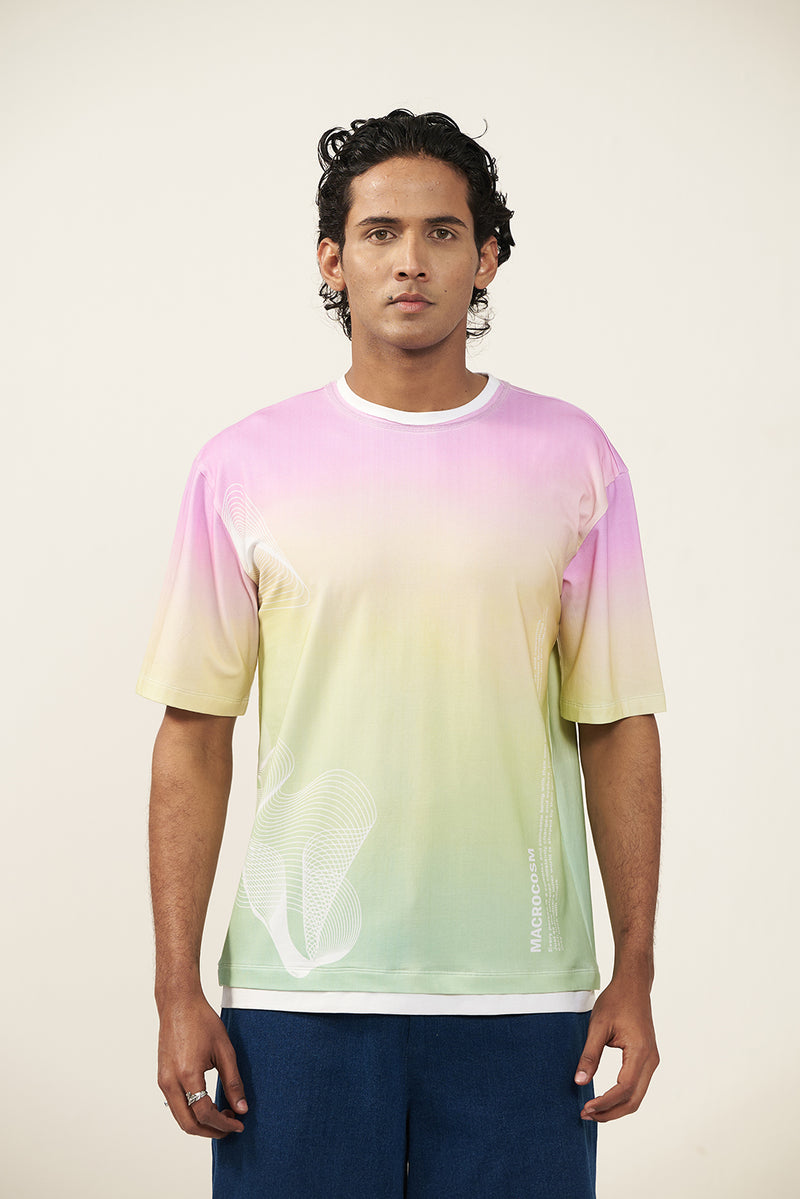 Aurora Flow Oversized Tee