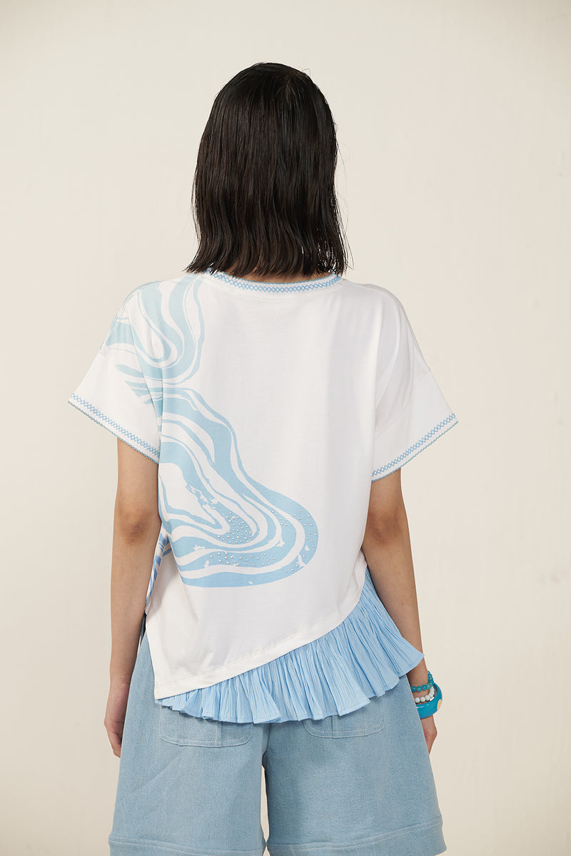 Azure Wave Fusion Top