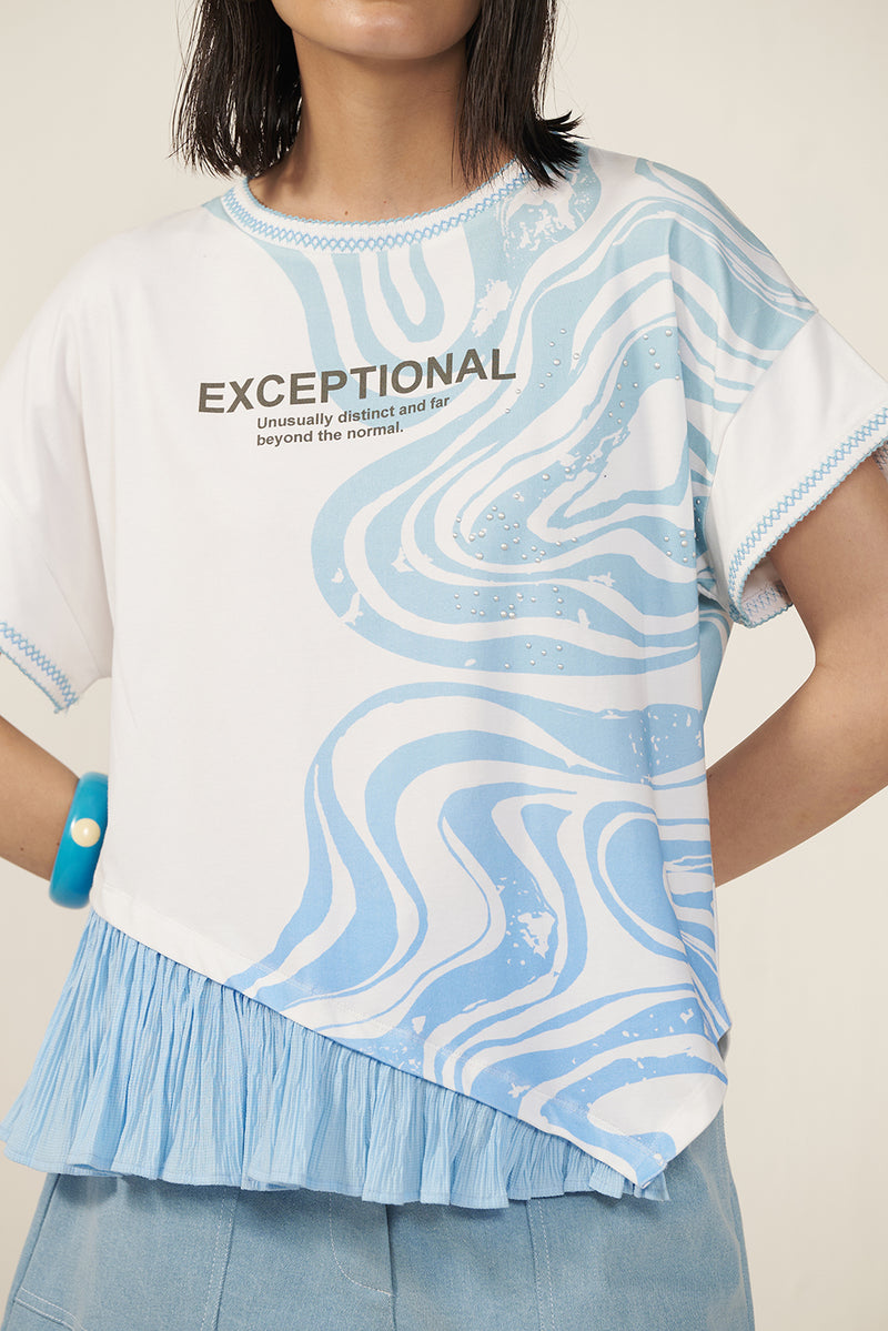 Azure Wave Fusion Top