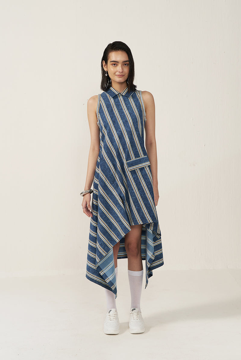 Everyday Luxe Stripe Uni-Dress