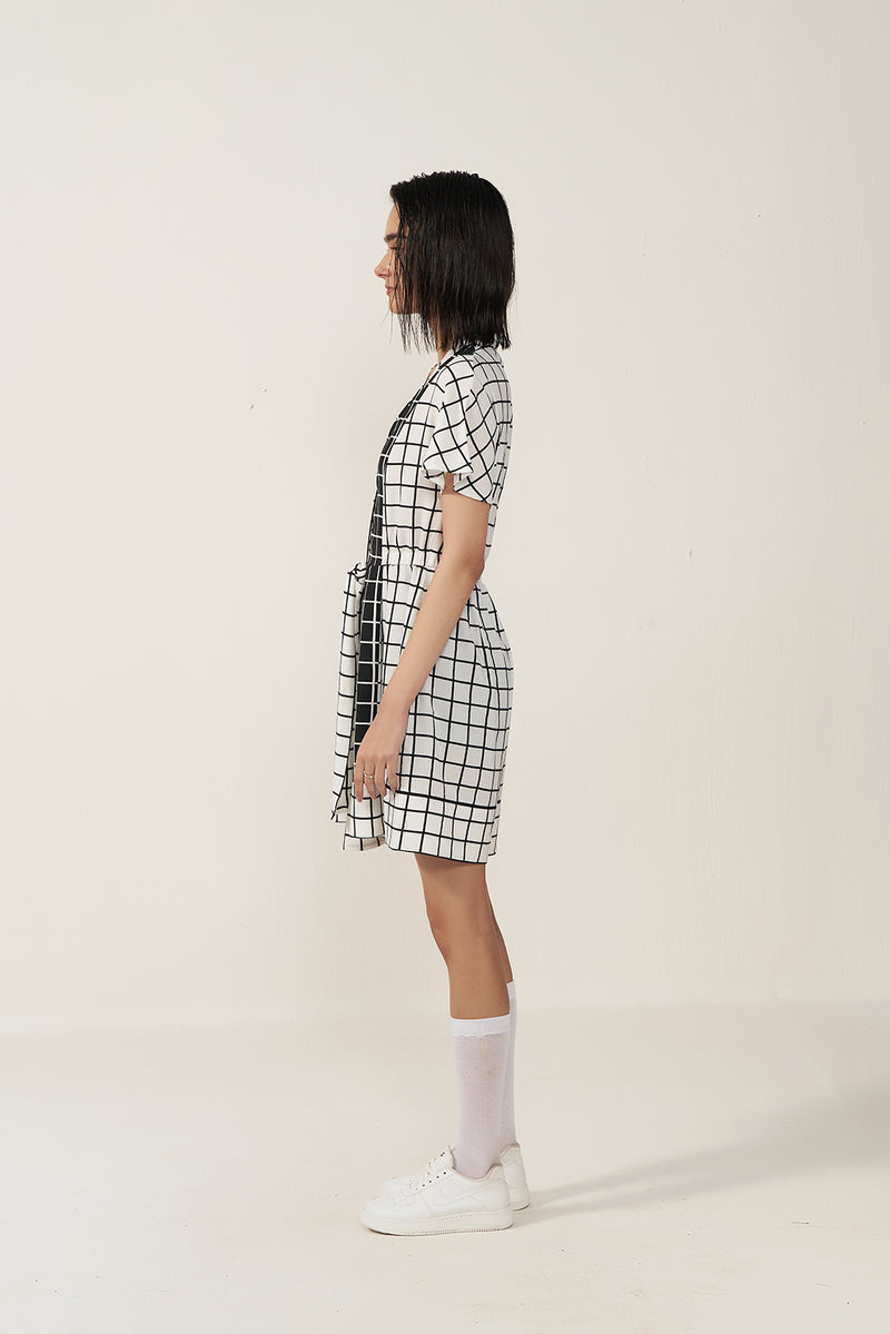 Square Affair Playsuit