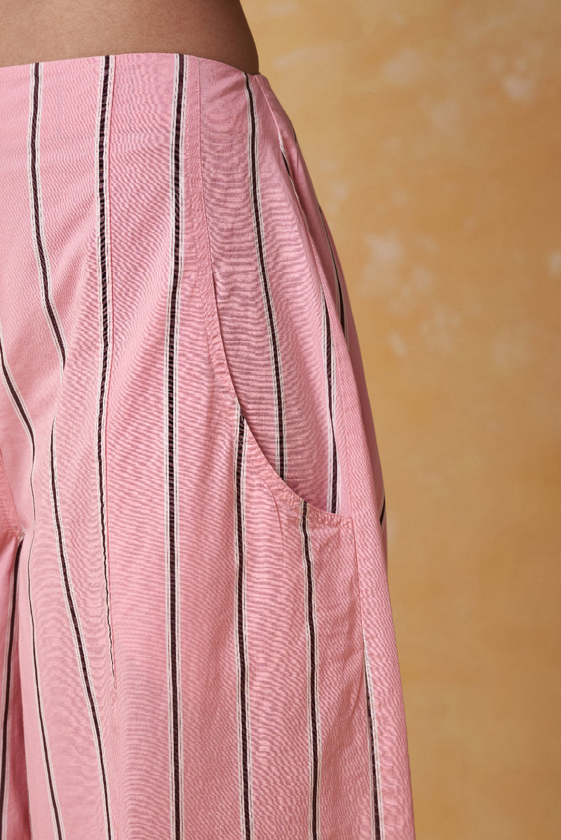 Vintage Pink Stripe Pant