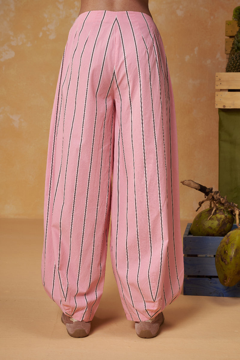 Vintage Pink Stripe Pant