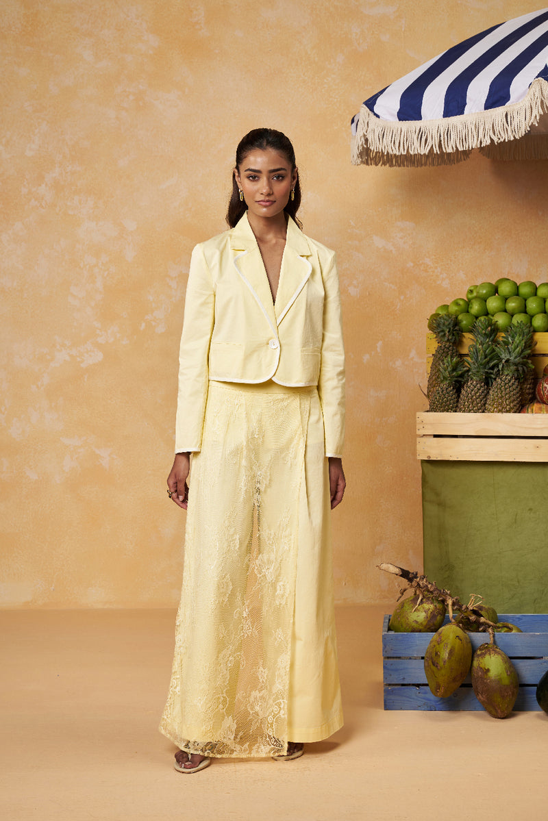 Limoné Crop Blazer