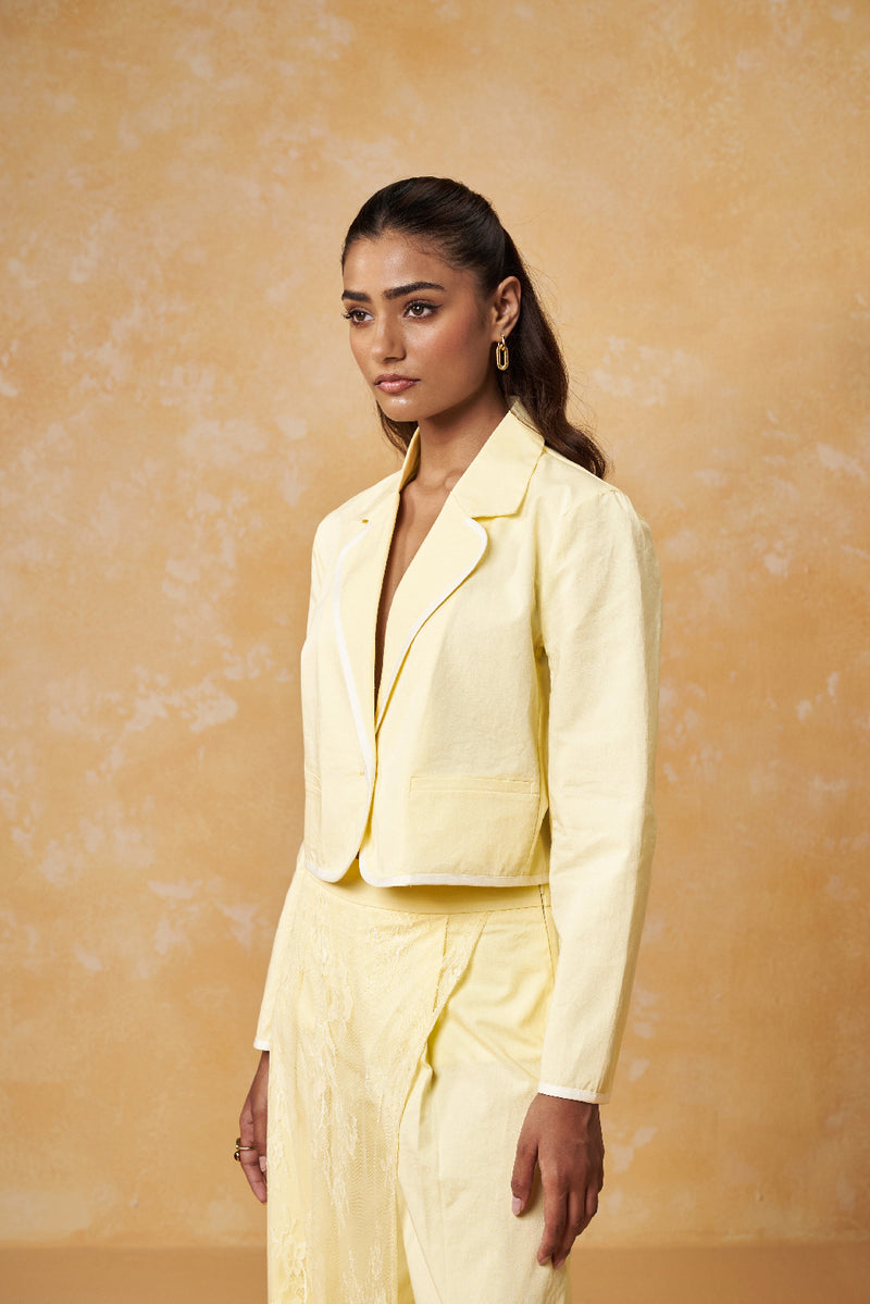 Limoné Crop Blazer